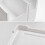 3Pcs PP Plastic Utensil Organizer White Vertical Kitchen Storage 8
