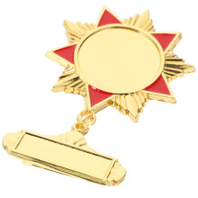 2Pcs Metal Medal Kids Award Badge Party Game Prizes