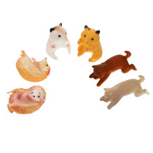 6Pcs Assorted Color Animals Cup Rim Markers Drink Charms