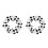 12St Broches Panda Decoratieve Speld Accessoires 8