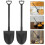 600 Pcs Mini Ice Cream Spoons Shape For Dessert Black 9