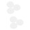 6Pcs Durable Silicone Mask Molds for DIY Seaweed White 6