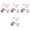 432St Draagbare Sight Word Educatief Kinderspeelgoed 3