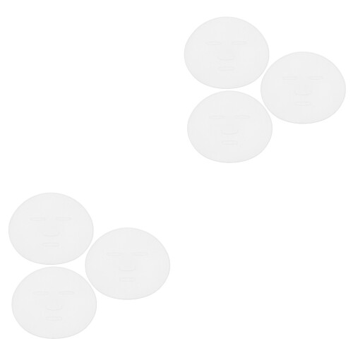 6Pcs Durable Silicone Mask Molds for DIY Seaweed White 1