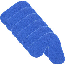 4Sets Portable Blue Nose Pads Nylon Comfortable Daily Use Nasal Guard