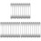 36Pcs Silver Stainless Steel Bracelet Making Strips for Custom Bangles 4
