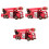 3Pcs Wood Puzzles Kit Diy Fire Engine 3D Jigsaw For Kids 2