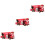 3Pcs Wood Puzzles Kit Diy Fire Engine 3D Jigsaw For Kids 4