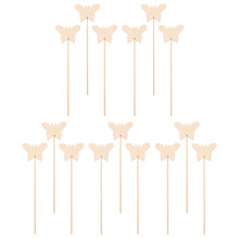75St Beige DIY Feeënstokken Voor Oorbellen En Feestdecoratie