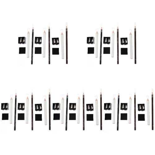15 Sets Cosmetics Pencils Eyebrow Pencil Concealer Combination Tool 2