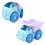 2St Kinder Speel Kiepwagen Zandauto Plastic Creatief 7