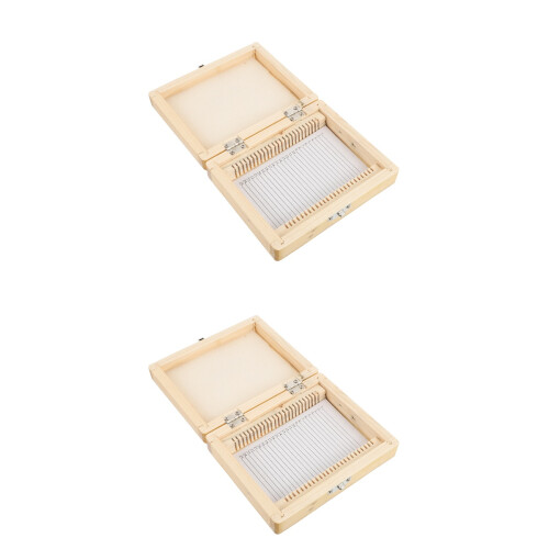 2St Met Genummerde Vakscheiden Lichtbruin 2