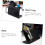 Hair Clipper Holder Wall Mounted Barber Tool Organizer MultiTool Storage Stand Space Saving 2