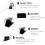 Hair Clipper Holder Wall Mounted Barber Tool Organizer MultiTool Storage Stand Space Saving 3