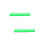 2St Groene Helmstickers Motorfiets Retro Motoraccessoires 7