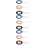 9St Multifunctionele PU Id Bagagelabels in Assorti 8