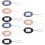 9St Multifunctionele PU Id Bagagelabels in Assorti 6