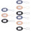 9St Multifunctionele PU Id Bagagelabels in Assorti 5
