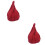 2St Modieuze Gebreide Kinder Wintermutsen Donkerrood Elastisch En Warm 6