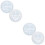 4 Pcs Diy Silicone Incense Stick Holder Casting Mold Tray 6