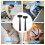 2 pcs rubber hammers with anti-slip grip for tile installation 8