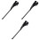 3St Multifunctionele Zwarte Kinderfiets Single Side Kickstand 3