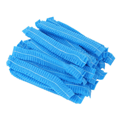 300St Ademend Elastisch Bouffant Hoedje Wegwerp Voor