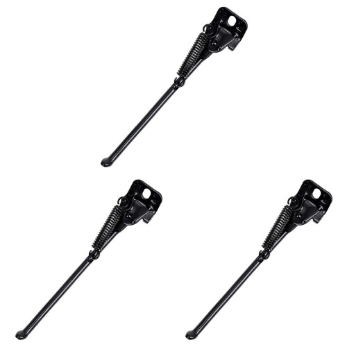3St Multifunctionele Zwarte Kinderfiets Single Side Kickstand 1