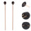 8St Marimba Hamers Drumsticks Bruin Wit Lichtgewicht 11