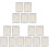 3Sets 12K Binnenblad , Wit, Perfect Voor Certificaat Printen 2