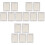 3Sets 12K Binnenblad , Wit, Perfect Voor Certificaat Printen 3