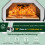 Forno per pizza da esterno con pietra, pala e termometro 4