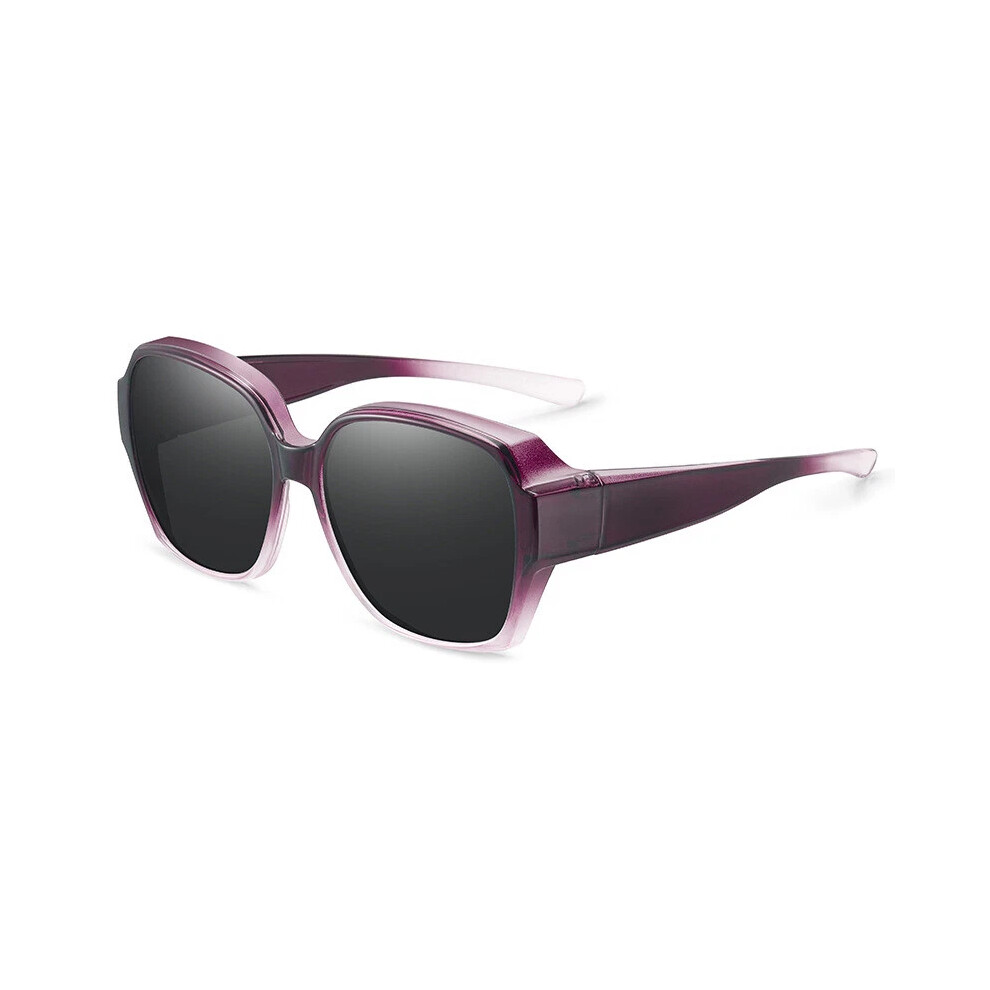 Meanda (#01) Polarized Fit Over Glasses Sunglasses Fitover Wrap Around Eyewear Uv400 Hot