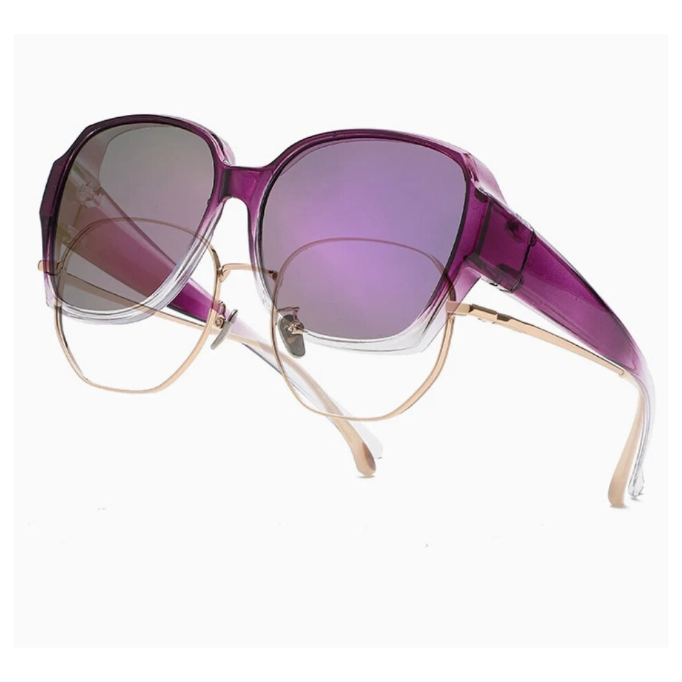 Fansea (#20) New Polarized Fit Over Glasses Sunglasses Fitover Wrap Around Eyewear Uv400
