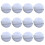 12 Pcs Mini Makeup Powder Puff Soft Microfiber Small Round Face Pads for Precise TouchUp White 1