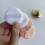 12 Pcs Mini Makeup Powder Puff Soft Microfiber Small Round Face Pads for Precise TouchUp White 5
