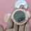 12 Pcs Mini Makeup Powder Puff Soft Microfiber Small Round Face Pads for Precise TouchUp White 2