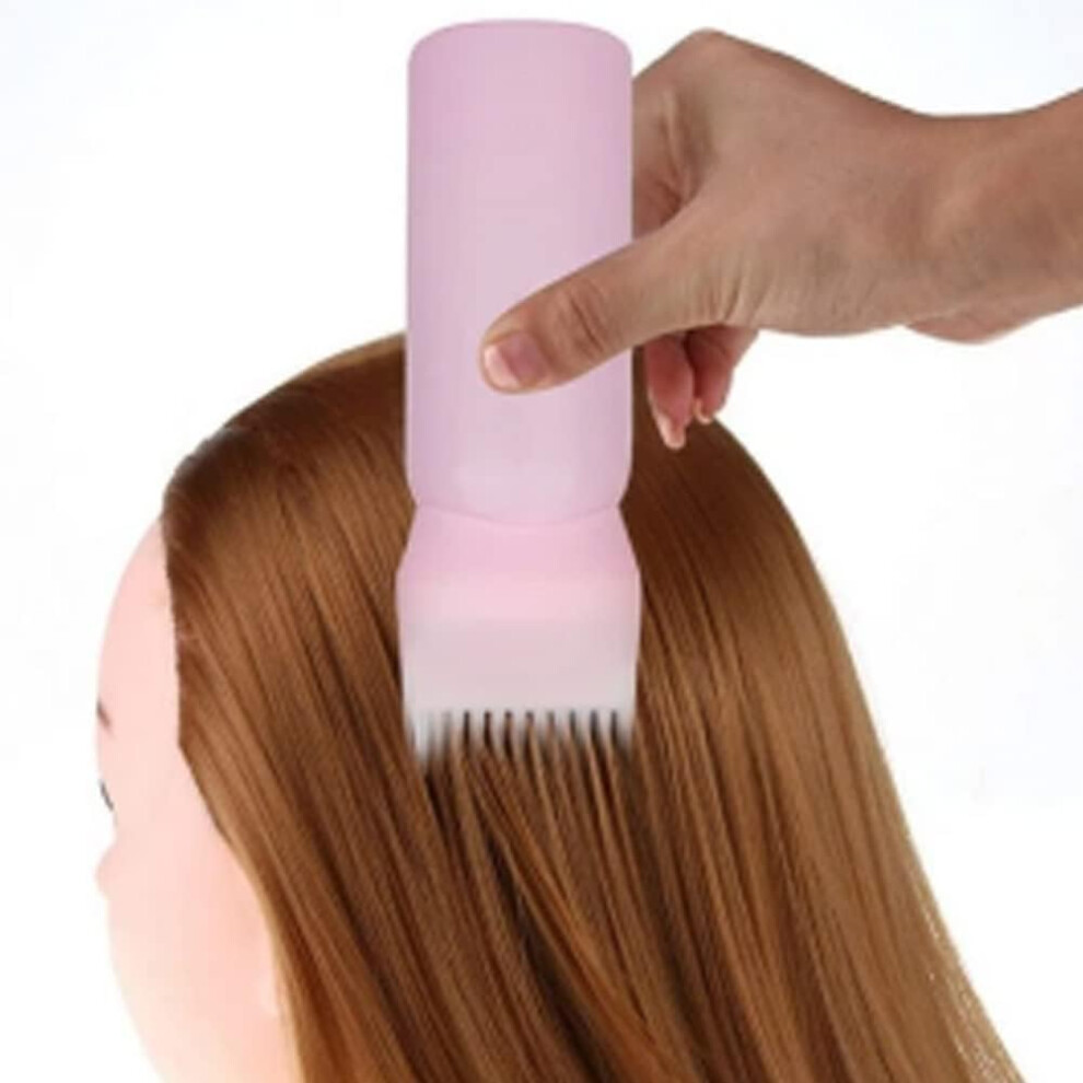 Hair Dye Applicator Bottle with Comb for Precise Root Application and Salon or Home Use