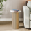 Modern Round Coffee Table & Side Table Set 5