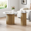 Modern Round Coffee Table & Side Table Set 8