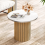 Modern Round Coffee Table & Side Table Set 10