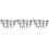 36Stk Runde Ausstecher Clay Cutter Set Silber DIY 4