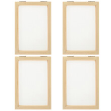 20Stk DIY Papierherstellungsset Holzrahmen Mehrfarbig Für Familien