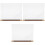 3Stk Stabile Tischschild Vielseitig Bunt 5