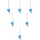 6Stk Beginner Okarina Blau 6 Loch Instrument 8