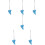 6Stk Beginner Okarina Blau 6 Loch Instrument 10