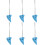 6Stk Beginner Okarina Blau 6 Loch Instrument 2