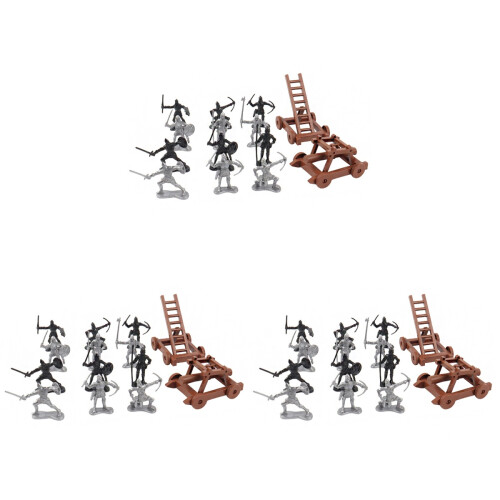 3Sets Militär-Accessoires Soldatenspielzeug Bunt Simulation 1