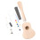 2Sets Basswood Ukulele DIY Kit, Bunt, 4- Ukulele Bausatz 4