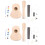 2Sets Basswood Ukulele DIY Kit, Bunt, 4- Ukulele Bausatz 10